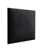 Gestoffeerde panelen, set van 10, kleur: zwart, hoes: velours, afmetingen: 38 x 40 cm