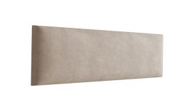 Bekledingspanelen, set van 10, kleur: lichtbruin, hoes: velours, afmetingen: 40 x 15 cm