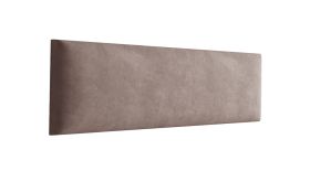 Bekledingspanelen, set van 10, kleur: bruin, hoes: velours, afmetingen: 40 x 15 cm