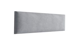 Bekledingspanelen, set van 10, kleur: grijs, hoes: velours, afmetingen: 40 x 15 cm