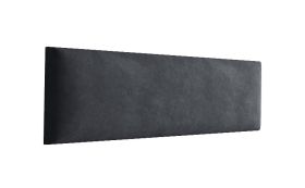 Bekledingspanelen, set van 10, kleur: zwart, hoes: velours, afmetingen: 40 x 15 cm