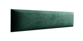 Bekledingspanelen, set van 10, kleur: donkergroen, hoes: velours, afmetingen: 40 x 15 cm