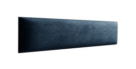 Bekledingspanelen, set van 10, kleur: donkerblauw, hoes: velours, afmetingen: 40 x 15 cm