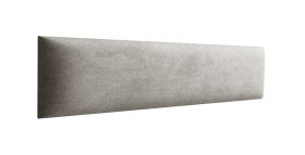 Bekledingspanelen, set van 10, kleur: grijs, hoes: velours, afmetingen: 40 x 15 cm