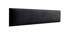 Bekledingspanelen, set van 10, kleur: zwart, hoes: velours, afmetingen: 40 x 15 cm