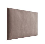 Bekledingspanelen, set van 10, kleur: bruin, hoes: velours, afmetingen: 40 x 30 cm
