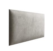 Bekledingspanelen, set van 10, kleur: grijs, hoes: velours, afmetingen: 40 x 30 cm