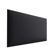 Gestoffeerde panelen, set van 10, kleur: zwart, bekleding: kunstleer, afmetingen: 50 x 30 cm