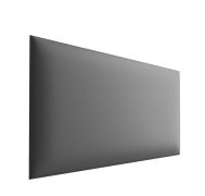 Bekledingspanelen, set van 10, kleur: grijs, bekleding: kunstleer, afmetingen: 50 x 30 cm