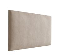 Bekledingspanelen, set van 10, kleur: lichtbruin, hoes: velours, afmetingen: 50 x 30 cm