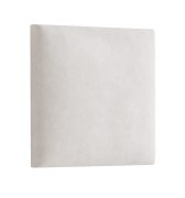 Bekledingspanelen, set van 10, kleur: beige, hoes: velours, afmetingen: 50 x 40 cm
