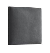 Bekledingspanelen, set van 10, kleur: antraciet, hoes: velours, afmetingen: 50 x 40 cm