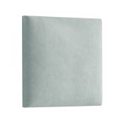 Bekledingspanelen, set van 10, kleur: lichtgroen, hoes: velours, afmetingen: 50 x 40 cm