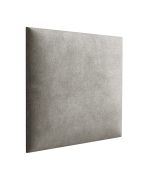 Bekledingspanelen, set van 10, kleur: grijs, hoes: velours, afmetingen: 50 x 40 cm