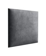 Bekledingspanelen, set van 10, kleur: antraciet, hoes: velours, afmetingen: 50 x 40 cm
