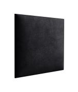 Bekledingspanelen, set van 10, kleur: zwart, hoes: velours, afmetingen: 50 x 40 cm