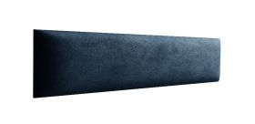 Bekledingspanelen, set van 10, kleur: donkerblauw, hoes: velours, afmetingen: 60 x 15 cm