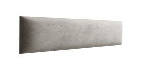 Bekledingspanelen, set van 10, kleur: grijs, hoes: velours, afmetingen: 60 x 15 cm