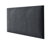 Bekledingspanelen, set van 10, kleur: zwart, hoes: velours, afmetingen: 60 x 30 cm