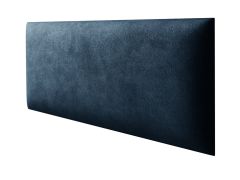 Bekledingspanelen, set van 10, kleur: donkerblauw, hoes: velours, afmetingen: 60 x 30 cm