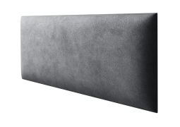 Bekledingspanelen, set van 10, kleur: antraciet, hoes: velours, afmetingen: 60 x 30 cm