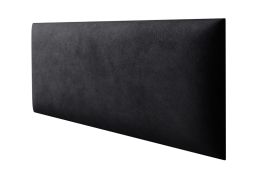 Bekledingspanelen, set van 10, kleur: zwart, hoes: velours, afmetingen: 60 x 30 cm