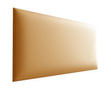 Gestoffeerde panelen, set van 10, kleur: oranje, bekleding: kunstleer, afmetingen: 70 x 30 cm