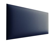 Gestoffeerde panelen, set van 10, kleur: antraciet, bekleding: kunstleer, afmetingen: 70 x 30 cm