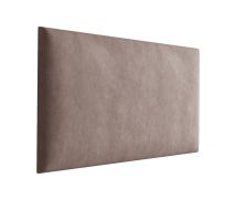 Bekledingspanelen, set van 10, kleur: bruin, hoes: velours, afmetingen: 70 x 30 cm
