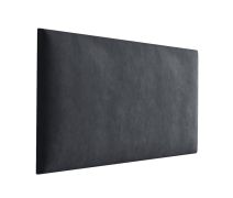 Gestoffeerde panelen, set van 10, kleur: zwart, hoes: velours, afmetingen: 70 x 30 cm