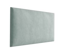 Bekledingspanelen, set van 10, kleur: lichtgroen, hoes: velours, afmetingen: 70 x 30 cm