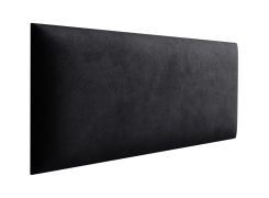 Gestoffeerde panelen, set van 10, kleur: zwart, hoes: velours, afmetingen: 70 x 30 cm