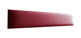 Bekledingspanelen, set van 10, kleur: rood, bekleding: imitatieleer, afmetingen: 80 x 15 cm