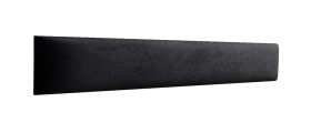 Bekledingspanelen, set van 10, kleur: zwart, hoes: velours, afmetingen: 80 x 15 cm