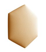 Gestoffeerde panelen, set van 10, kleur: oranje, bekleding: kunstleer, afmetingen: 35 x 40,5 cm