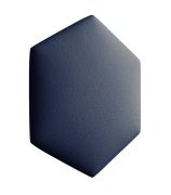 Gestoffeerde panelen, set van 10, kleur: antraciet, bekleding: kunstleer, afmetingen: 35 x 40,5 cm