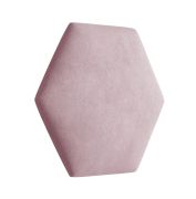 Bekledingspanelen, set van 10, kleur: roze, hoes: velours, afmetingen: 35 x 40,5 cm