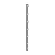 Hekwerkpalen model S, Uitvoering: verzinkt, voor hekhoogte: 83 cm, lengte: 88,5 cm, montage punten: 5