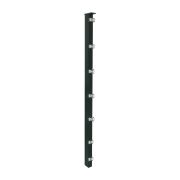 Hekwerkpalen model S, Uitvoering: antraciet gecoat, voor hekhoogte: 143 cm, lengte: 148,5 cm, montage punten: 8
