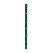 Hekwerkpalen model S, Uitvoering: groen gecoat, voor hekhoogte: 143 cm, lengte: 148,5 cm, montage punten: 8