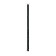 Hekelement verbindingsstrip Luxury David - Uitvoering: aluminium antraciet, hoogte: 203 cm