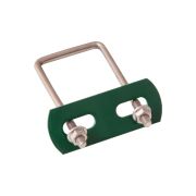 U-beugel montageset, Uitvoering: groen gecoat