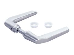 Klink aluminium voor DG en Vario poort - langwerpig