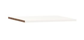 Schap voor TV-onderkast Aenna, kleur: wit, maten: 1,5 x 48 x 43 cm