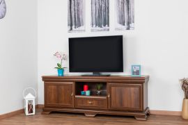 TV-onderkast Sentis 07, kleur: donkerbruin - 59 x 158 x 46 cm (H x B x D)