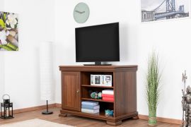 TV-onderkast Sentis 10, kleur: donkerbruin - 77 x 108 x 56 cm (H x B x D)