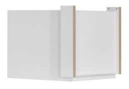 (opzet)kast voor draaideurkast / kledingkast Cerdanyola, enkeldeurs, kleur: eiken / wit - afmetingen: 45 x 53 x 56 cm (H x B x D)