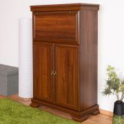 Ladekast Sentis 08, kleur: donkerbruin - 136 x 88 x 39 cm (H x B x D)