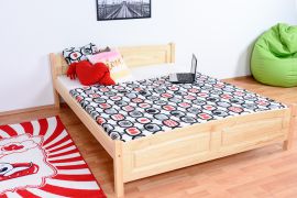 tienerbed / jeugdbed massief grenen natuur 79, incl. lattenbodem - 160 x 200 cm (B x L)