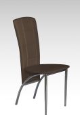 Stoel Maridi 80, Kleur: Cappuccino - Afmetingen: 97 x 45 x 53 cm (H x B x D)